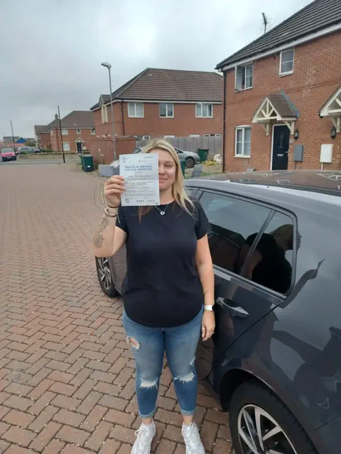 Coventry learner driver who passed their test with Fresh Start